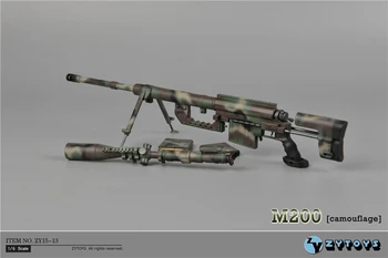  1:6 Rozsahu CheyTac Zásahu M200 Sniper Puška Zbraň Zbraň Plastikový Model Hračky Uchytenie 12