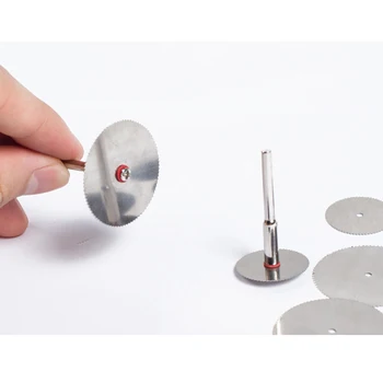  10pcs 32mm rezanie kovov disk dremel rotačný nástroj mini kotúčová píla čepeľ rezné nástroje na obrábanie dreva nástroj odrezať