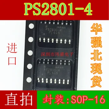  10pcs PS2801-4 PS2801-4 SOP-16PS2801C-4