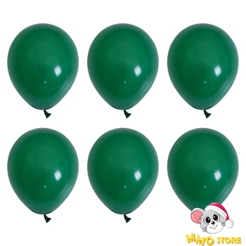  2ks-30pcs Matný Hélium Globos Nafukovacie Zelený Balón Party, Narodeniny, Vianočné Dekorácie Pre Domov Anniversaire Arche Ballon