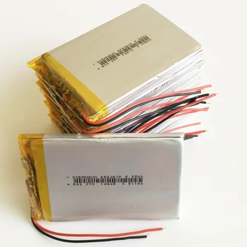  3,7 V 1400mAh Lítium-Polymérová LiPo Nabíjateľná Batéria Li-buniek 454261 energie Pre Mp3, GPS, PSP power bank reproduktor Prenosný DVD PAD