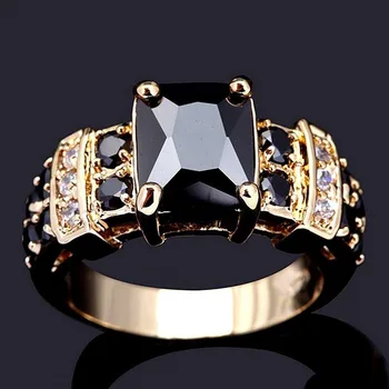  4 Farby Moderný Štvorcový Zirkón Dekorácie Prst Prstene pre Ženy Zapojenie Strana Krúžok Šperky Hot Predaj