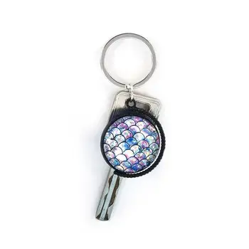  5 ks 30 mm DIY Kľúč Reťazca Krúžok Flat Line Krúžok na kľúče Key Krúžky Keychain Šperky Robiť