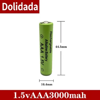 AAA 3000mAh 1,5 V Batérie Značky Alkalické AAA nabíjateľné batérie pre Diaľkové Ovládanie Hračka svetlo Batery