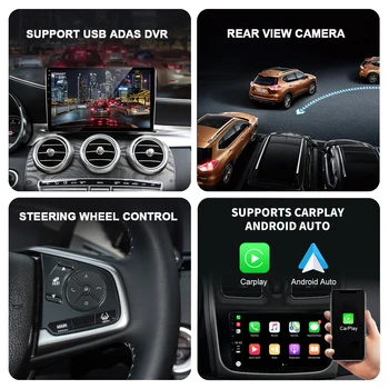  Android 10.0 Auto Rádio Multimediálny Prehrávač Videa Pre BMW 1 Series E81 E82 E87 E88 NA MT 2004-2012 Auto GPS Serero Carplay 6 G 128G