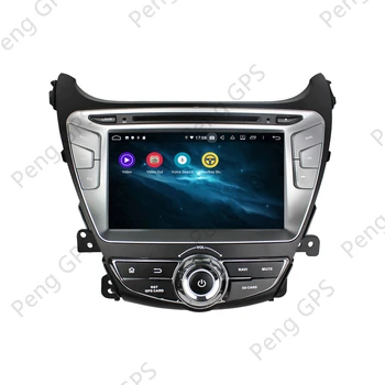  Android 11.0 DVD Prehrávač Hyundai Elantra Dotykový Multimediálny GPS Navigačný Headunit Rádio Carplay Zrkadlo Odkaz