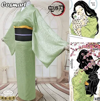  Anime Démon Vrah Kimetsu č Yaiba Hashibira Inosuke Kotoha Kimono Jednotné Cosplay Kostým Halloween Oblek Pre Ženy Oblečenie Nové