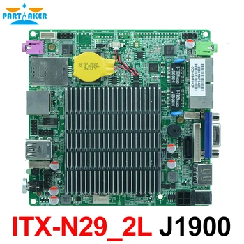  Bay trail-ITX základná Doska-N29_2L Dual Lan Quad Core Doske J1900 s LVDs nano-itx základnej dosky OEM