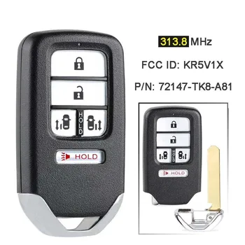  CN003142 Smart Remote Auto Kľúč Pre Honda Odyssey Touring-2017 FCC ID: KR5V1X P/N: 72147-TK8-A81 A2C80084600 5Button313.8Mhz