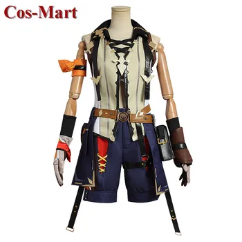  Cos-Mart Horúca Hra Genshin Vplyv Bennett Cosplay Kostým Bojové Uniformy Činnosť Strany Úlohu Hrať Oblečenie High-End Vlastné-Aby