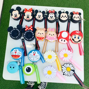  Disney Mini Silikónových Taška Mickey Minnie Mouse Taška Nepremokavé Dieťa Materskej školy Základnej Školskej Taške pre Deti, Vonkajšie Hry