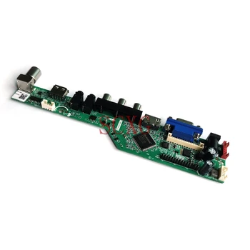  Fit LM150X06/LM150X07/LM150X08 KitHDMI kompatibilné s USB, VGA Displej regulátora ovládač rada 1024*768 20kolíkový LVDS Analógový signál 2CCFL