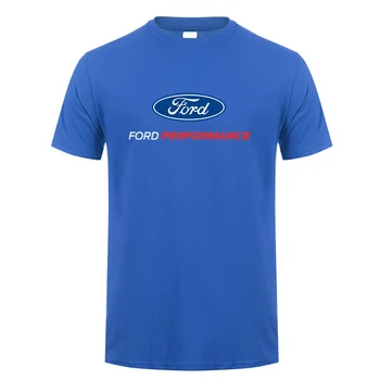  Ford Výkon Tričko Tshirts Mužov Nové Letné Módy Krátky Rukáv Bavlna Mans T-shirt XS-5XL