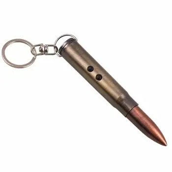  Hot predaj Bullet vedúci svetlo Mini bullet hlavu písať pero Bullet hlavu LED svetlo keychain Multifunkčné Vonkajšie Self-defense