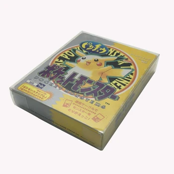  Jasné, Transparentné Hra Karty Prípade display Box Chránič Pre G-B/G-B-C Úložný Box Prípade pre Gameboy Color pre Pokemon JP Edition
