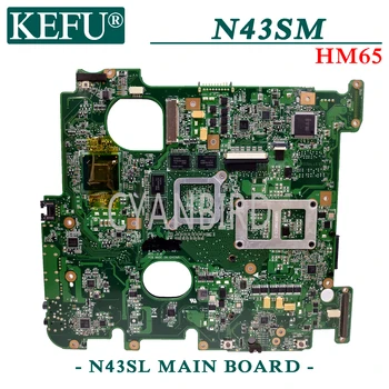  KEFU N43SL pôvodnej doske pre ASUS N43S N43SN N43SM s HM65 GT540M Notebook doska