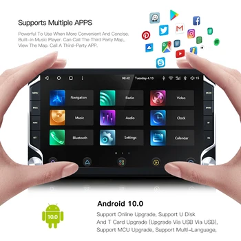  Kingchange Android 10 autorádia Pre 7