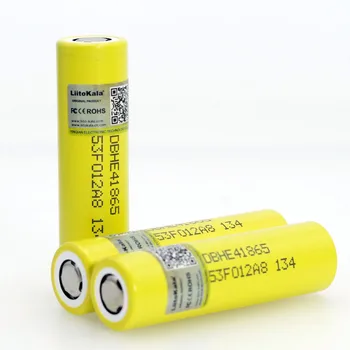  Liitokala Nový, Originálny HE4 2500mAh Li-lon Batéria 18650 3,7 V Napájanie Nabíjateľné batérie