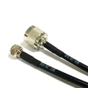  N typ male konektorom pre F typ mužskej Pigtail kábel Kábel adaptéra RG58 50 cm/100 cm Veľkoobchod NOVÉ