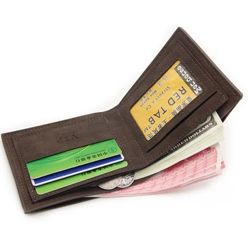  Noví ľudia, Peňaženky Bežné 2021 Luxusné Značky Krátke Peňaženky, pánske Multi-card Ultra-tenké Malé Peňaženky Trend Č Zips Mince Kabelku Malé