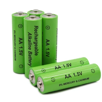  NOVÝ 1,5 V Novej Značky AA Nabíjateľné Batérie 4000mAh 1,5 V Nové Alkalické Nabíjateľná Batery Pre Led Svetlo Hračka Mp3 Doprava Zadarmo