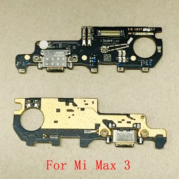  Originálne USB Nabíjací Port Konektor Rada Flex Kábel Pre Xiao Mi A2 A3 Max 3 Mix 2S Náhradné Diely