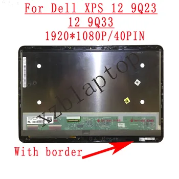  Pre Dell XPS 12 9Q23 12.5 palcový FHD 1920 * 1080 IPS notebook, displej LP125WF1 dotyk digitalizátorom. LCD displej DP/N 019CFG