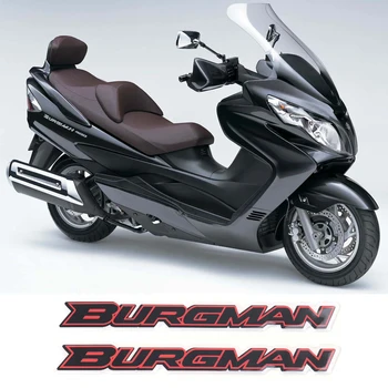  Pre Suzuki Burgman AN125 AN200 AN400 AN650 Skútrov Motocyklov Nepremokavé Nálepky Telo Shell Odtlačkový Chránič Kapotáže Znak, Odznak