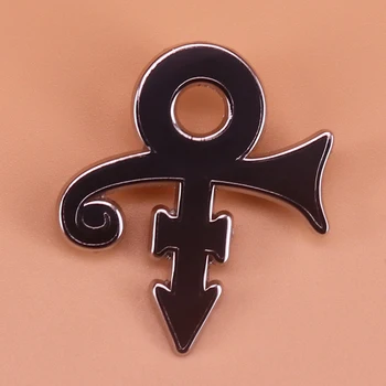  Princ pin bisexuálne symbol brošňa fanúšikov hold pamätný odznak umenie hudobné šperky, košele, bundy doplnky čierna