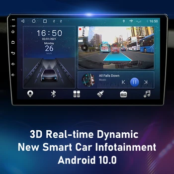  Srnubi Android 10 autorádia pre Peugeot 207 2006-Multimediálny Prehrávač Videa 2Din 4G WIFI GPS Navigácie Carplay Vedúci Jednotky