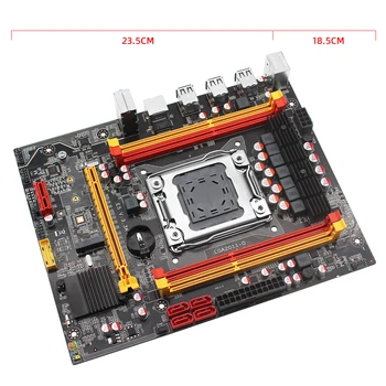  STROJNÍK X79 Auta Doske LGA 2011 Set S Xeon E5 2630 CPU Processo 16GB(4G*4）DDR3 ECC RAM Combo M. 2 NVME X79-E5-3.3 K