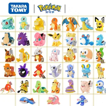  Takara Tomy Pokémon Pikachu Oblečenie pre Bábiku Bulbasaur Charmander Squirtle Charizard Eevee Piplup Detí, Narodeniny Vianočný Darček