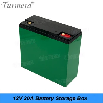  Turmera 12V 20Ah Batérie Úložný Box pre 20*32700 3.2 V Lifepo4 Batérie a 56*18650 Neprerušené Napájanie Lítiové Batérie
