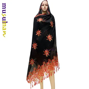  Vysoká Kvalita Africkej ženy šatku Moslimský nový šál typ veľké metrov mimo šatku šatku bavlna BX105