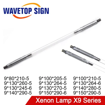  WaveTopSign Laser Xenónové svetlo X9 Série Krátkych Oblúkové Lampy Q-switch Nd Flash Pulzné Svetlo Pre YAG Vlákniny Zváranie, Rezanie