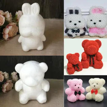  Zajac Medveďa Srdce Modelovanie Polystyrénu Styrofoam Pena Plavidlá DIY Valentine Dary
