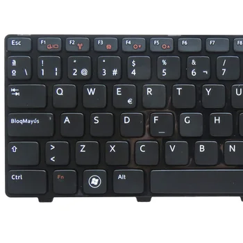  Španielsky Notebook klávesnica pre DELL Vostro 3550 XPS L502 N4110 N4120 M4110 N4050 M4040 N5050 M5050 M5040 N5040 SP klávesnica čierna